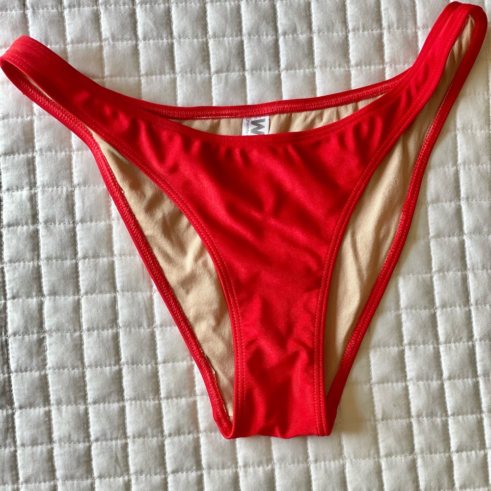 Women’s High Waist/High Cut Bikini Bottom